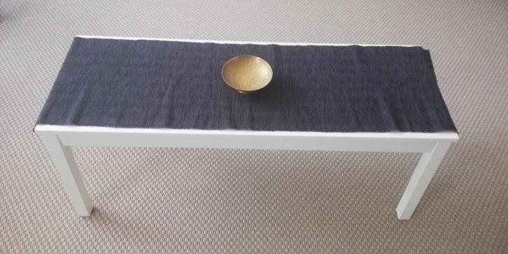 Houten bankje salontafel, Huis en Inrichting, Overige Huis en Inrichting, Zo goed als nieuw, Ophalen