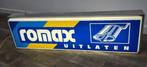 Romax uitlaten dubbelzijdige lichtbak., Verzamelen, Merken en Reclamevoorwerpen, Ophalen, Gebruikt, Lichtbak of (neon) lamp