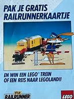 Oude Railrunner Kaart 1989, Verzamelen, Ophalen of Verzenden, Gebruikt, Trein, Kaart of Prent