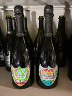 Dom perignon Michel Basquiat Lege fles, Verzamelen, Ophalen of Verzenden, Zo goed als nieuw, Frankrijk, Champagne