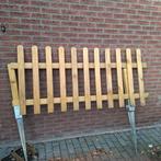 Houten Tuinhekje met Grondpennen, Ophalen, Gebruikt, Hout, Tuinhek