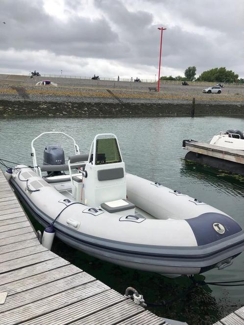 Talamex Silverline 520 | 115 pk, Watersport en Boten, Rubberboten, Gebruikt, Overige merken, Aluminium, 70 tot 120 pk, Benzine