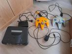 N64 Met 2 controllers, Spelcomputers en Games, Spelcomputers | Nintendo 64, Ophalen of Verzenden, Zo goed als nieuw, Met 2 controllers