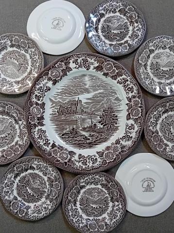 Enoch Wedgwood Loch Long Borden Set beschikbaar voor biedingen