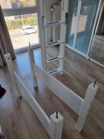 Flexa wit verhoogde halfhoogslaper, Kinderen en Baby's, Ophalen of Verzenden, Gebruikt, Halfhoogslaper