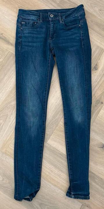 G-Star Midge Zip Skinny Jeans - Maat 27/32 beschikbaar voor biedingen