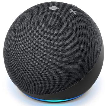 2x Amazon Echo Dot [Generatie 4] + 2x Adapter beschikbaar voor biedingen
