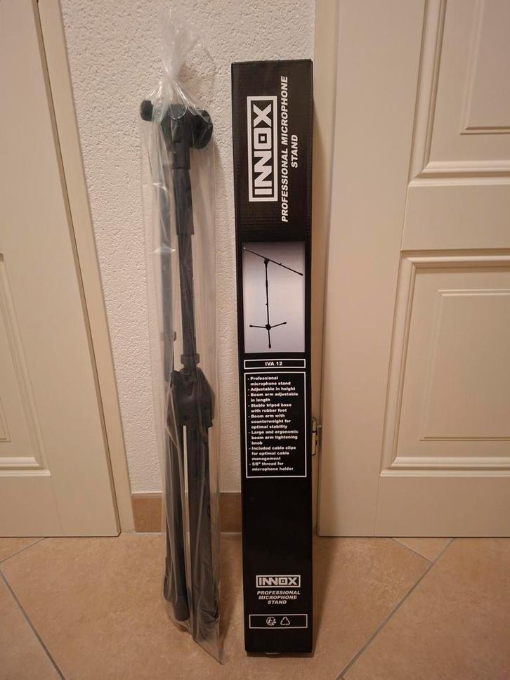 Microfoonstatieven NIEUW!, Muziek en Instrumenten, Standaards, Nieuw, Ophalen of Verzenden