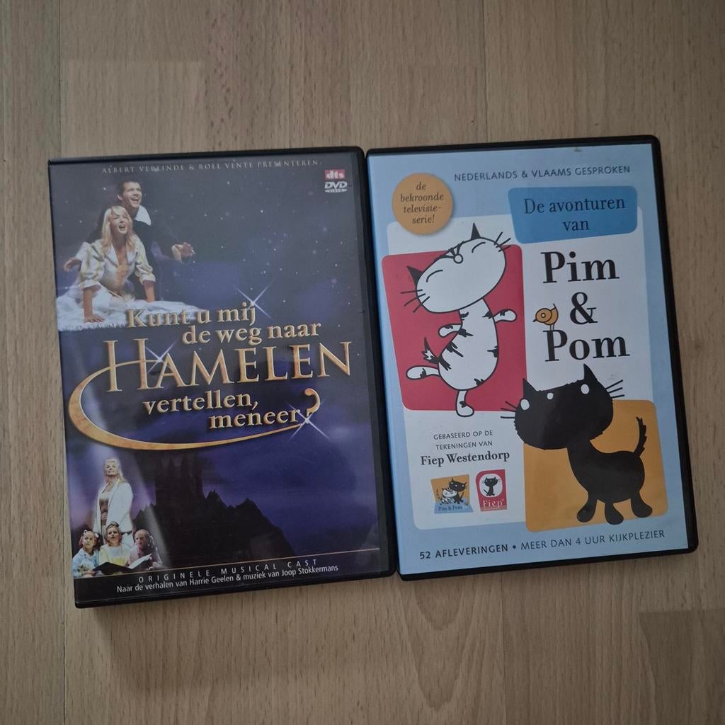 DVD Set: Hamelen & Pim en Pom, Cd's en Dvd's, Alle leeftijden, Boxset, Ophalen of Verzenden, Zo goed als nieuw
