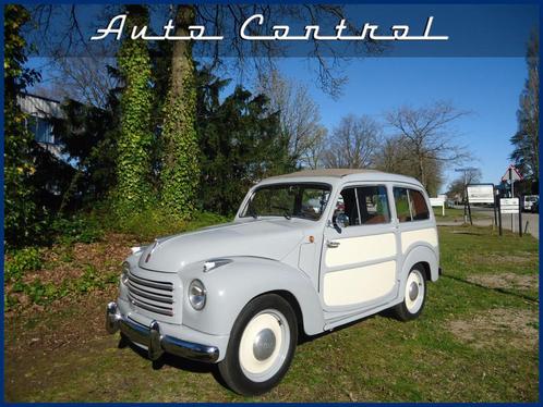 Fiat 500C Topolino Belvedere 1952, Auto's, Oldtimers, Te koop, Fiat, Benzine, Stationwagon, Handgeschakeld, Origineel Nederlands