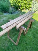 Douglas hout regels, Tuin en Terras, Palen, Balken en Planken, Ophalen, Zo goed als nieuw, 180 tot 250 cm, Balken