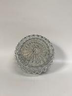 Glazen plafondlamp vintage, Ophalen of Verzenden, Zo goed als nieuw, Glas