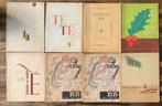 16 x Té Té Tijdschrift voor de Grafische Industrie 1947-1950, Ophalen of Verzenden, Gelezen, Grafische vormgeving