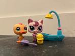 Littlest Pet Shop - Poes/Vogel set, Ophalen of Verzenden, Gebruikt