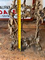 Mooie grote antieke koperen fotolijst, Antiek en Kunst, Ophalen of Verzenden