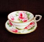 Antiek kop en schotel van Hammersley & co, England. zeldzaam, Antiek en Kunst, Antiek | Servies los, Ophalen of Verzenden