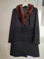 Zwart wollen jas - vintage - Modell actuel, Zwart, Model actuel, Zo goed als nieuw, Ophalen