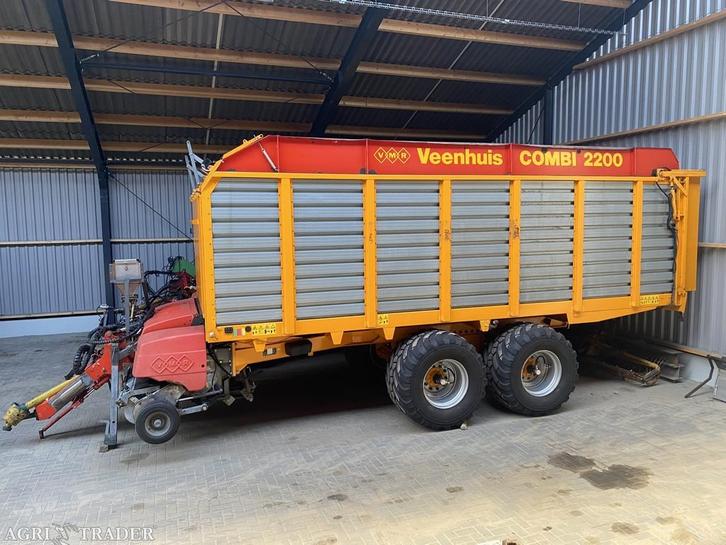 VEENHUIS COMBI 2200 Ladewagen Opraapwagen, Zakelijke goederen, Agrarisch | Werktuigen