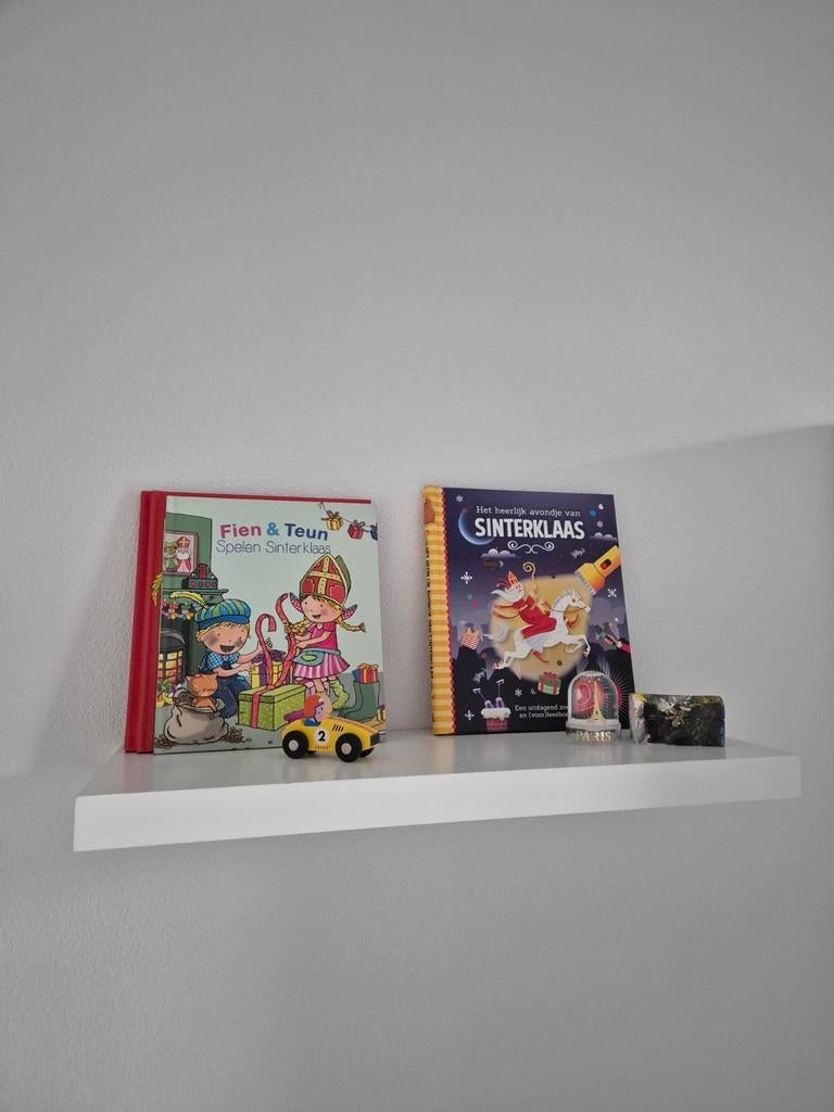 Witte wandplank incl. ophangbeugel, Ophalen, Zo goed als nieuw, Wanddecoratie