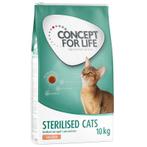Concept for Life Sterilised Cats Zalm Kattenvoer 10kg, Dieren en Toebehoren, Dierenvoeding, Ophalen of Verzenden, Kat