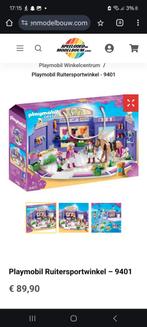 Playmobil Ruitersportwinkel 9401 - Complete Set, Ophalen of Verzenden, Zo goed als nieuw, Complete set