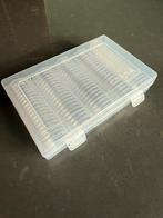 Muntcapsules 100 stuks in opbergdoos- nieuw, Postzegels en Munten, Munten en Bankbiljetten | Toebehoren, Ophalen of Verzenden