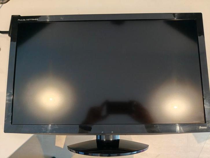 Iiyama ProLite X2775HDS - 27 inch HD scherm, Computers en Software, Monitoren, Gebruikt, 60 Hz of minder, HDMI, VGA, Gaming, Ingebouwde speakers