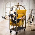 VIP BAGAGE TROLLEY VEGAS GOUD KARE DESIGN, Nieuw, Ophalen of Verzenden