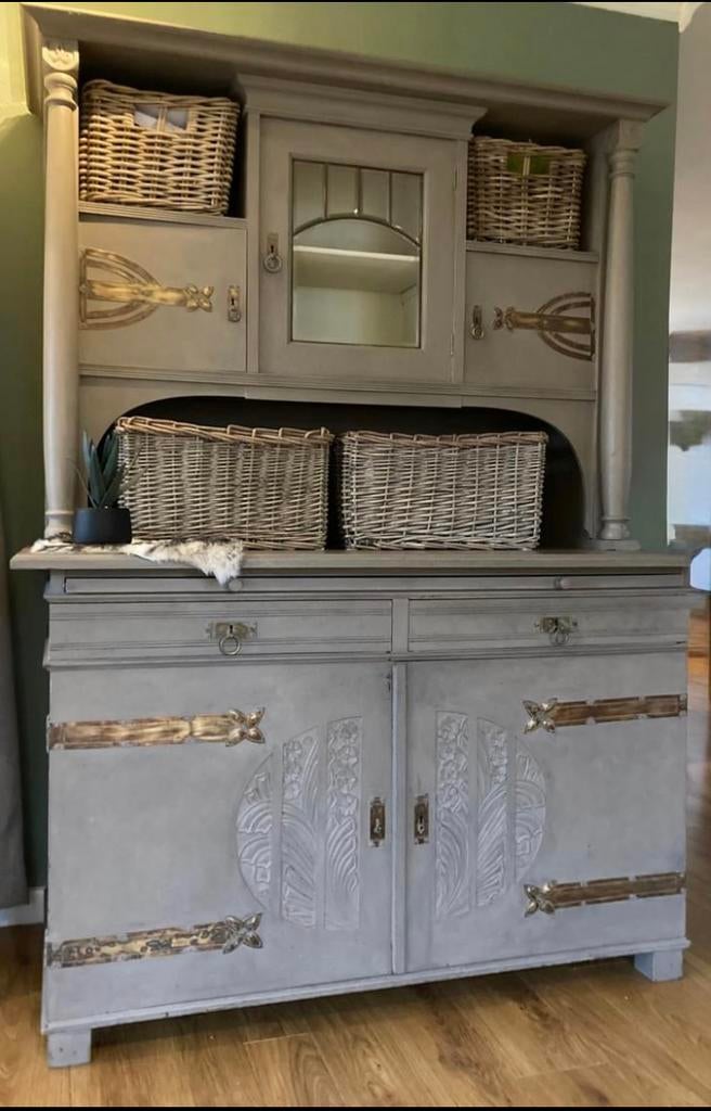 Landelijke buffetkast., Huis en Inrichting, Kasten | Buffetkasten, Ophalen, Zo goed als nieuw, 150 tot 200 cm, Overige houtsoorten