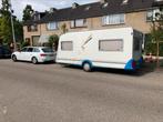 Voor deze vakantie Knaus Blueline 450 overname stalling, Treinzit, Particulier, Kachel, 4 tot 5 meter