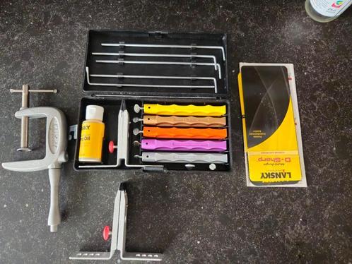 Lansky Deluxe Diamant Slijpsysteem + Extra's, Doe-het-zelf en Verbouw, Gereedschap | Handgereedschap, Zo goed als nieuw, Ophalen of Verzenden