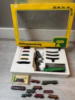 Minitrix Treinset + Extra Trein & Wagons, Ophalen, Gelijkstroom, Trix, Analoog