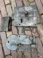 Antiek gesmeed deurbeslag, Antiek en Kunst, Ophalen of Verzenden