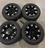 Set Fiat 500(c) velgen incl winterbanden 14 inch, Auto diversen, Wieldoppen, Ophalen, Zo goed als nieuw