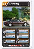 Kw1371 autokaartje B3 maybach 57, Ophalen of Verzenden, Zo goed als nieuw, Auto's