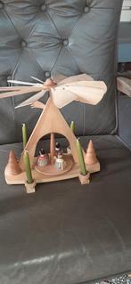 PYRAMIDE KERST DECORATIE HOUT, Diversen, Kerst, Ophalen of Verzenden, Gebruikt