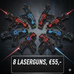 Lasergame pakket huren - 8 stuks €55,- #kinderfeestje, Ophalen, Kampera, Info@kampera.nl, Lasergame
