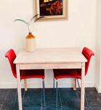 Vintage retro tafeltje uit Frans klooster, Huis en Inrichting, Tafels | Kaptafels, Gebruikt, Ophalen