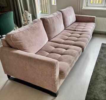 Riviera Maison 3,5-zits bank - West Houston, Pink beschikbaar voor biedingen