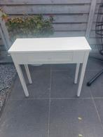 sidetable wit, Huis en Inrichting, Tafels | Sidetables, Ophalen, Gebruikt, 50 tot 100 cm, 25 tot 50 cm