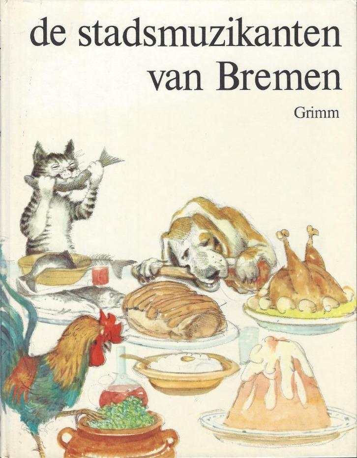 DE STADSMUZIKANTEN van BREMEN *Sprookje v.GRIMM/ Svend Otto, Boeken, Sprookjes en Fabels, Zo goed als nieuw, Ophalen of Verzenden