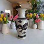 Nanking vaas porselein, draken en parel, Antiek en Kunst, Verzenden