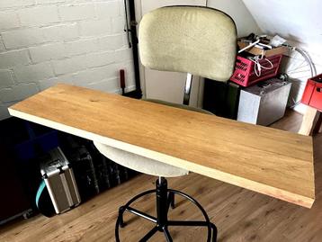Dikke Eikenhouten Plank 101,5x26,5x3,2 cm beschikbaar voor biedingen