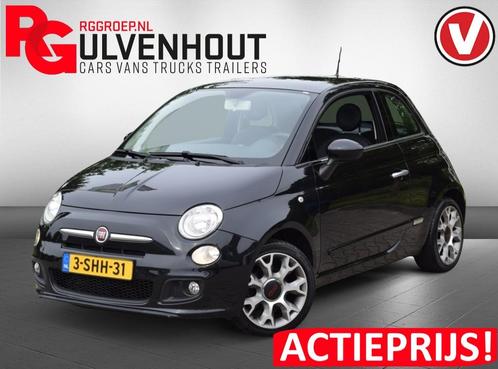 Fiat 500 0.9 TwinAir Lounge | PANO | 16 INCH | ORIG. NL | AI, Auto's, Fiat, Bedrijf, ABS, Airbags, Airconditioning, Bluetooth