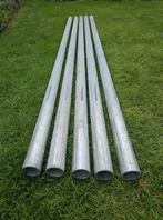 2x Verzinkte stalen buizen / palen - Ø 60mm x 3mm L= 2510mm, Ophalen, Nieuw, 250 cm of meer, Palen