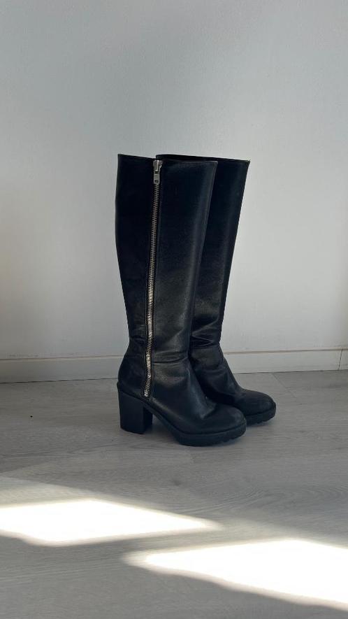 Dameslaarzen kniehoog maat 40, Kleding | Dames, Schoenen, Nieuw, Hoge laarzen, Zwart, Ophalen of Verzenden