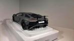 Lamborghini aventador sv grey autoart 1.18, Ophalen of Verzenden, Autoart, A, A