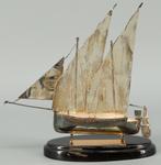 Mooie model van een 2-master zilver 925 Malta, Antiek en Kunst, Ophalen, Zilver