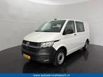 Volkswagen Transporter 2.0 TDI 81KW DC l DUBBEL CABINE l AIR, Auto's, Gebruikt, Euro 6, 4 cilinders, Volkswagen