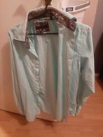 Net overhemd maat s, Ophalen of Verzenden, Zo goed als nieuw, Blauw, Halswijdte 41/42 (L)